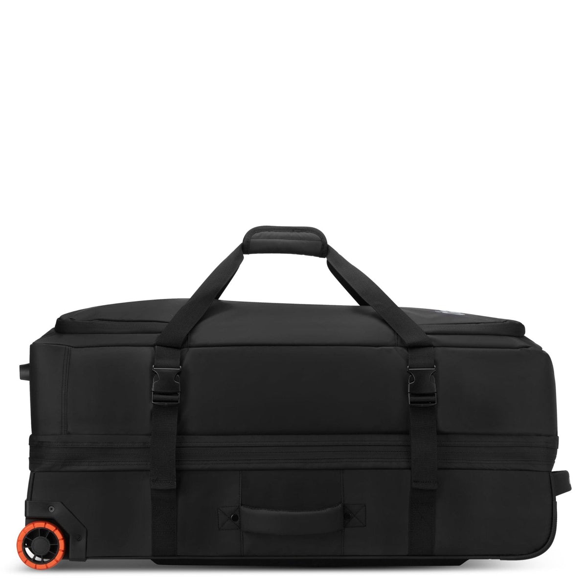 Jeep JS005A Two Wheel Rolling Travel Duffle Bag, Black, 31 Inch
