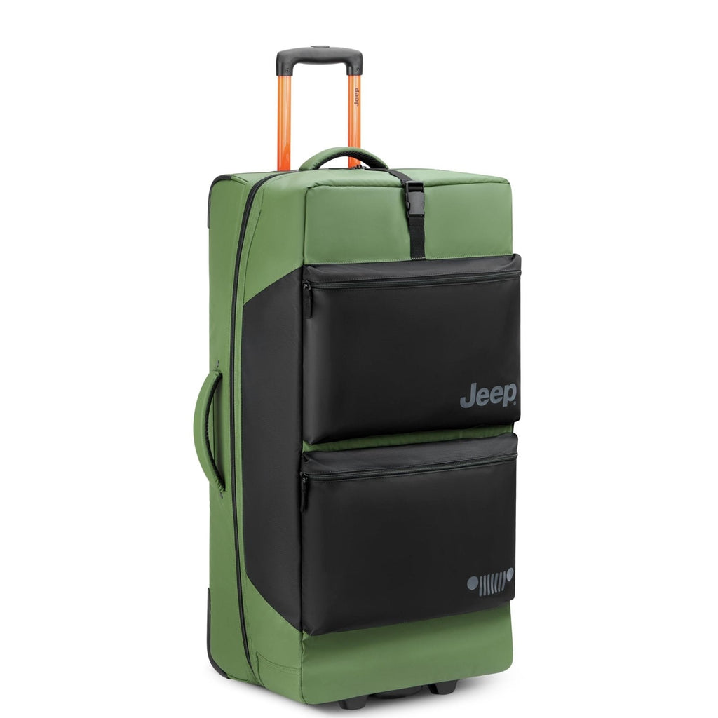 Jeep JS006B Two Wheel Rolling Travel Duffle Bag