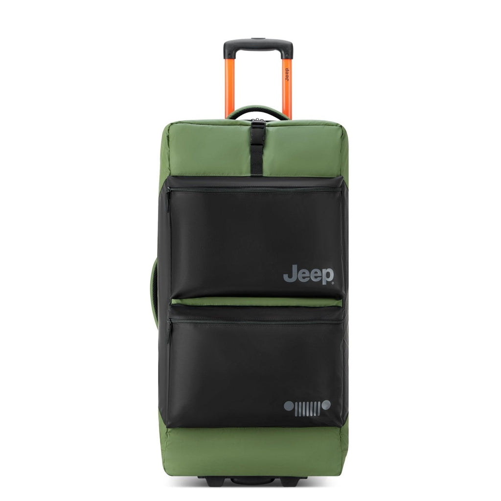 Jeep JS006B Two Wheel Rolling Travel Duffle Bag