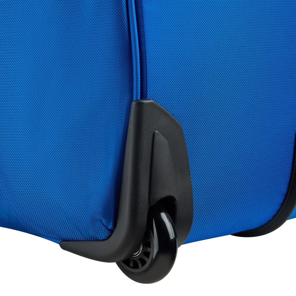 Jeep JS009D Two Wheel Rolling Travel Duffle Bag, Blue, 20 Inch