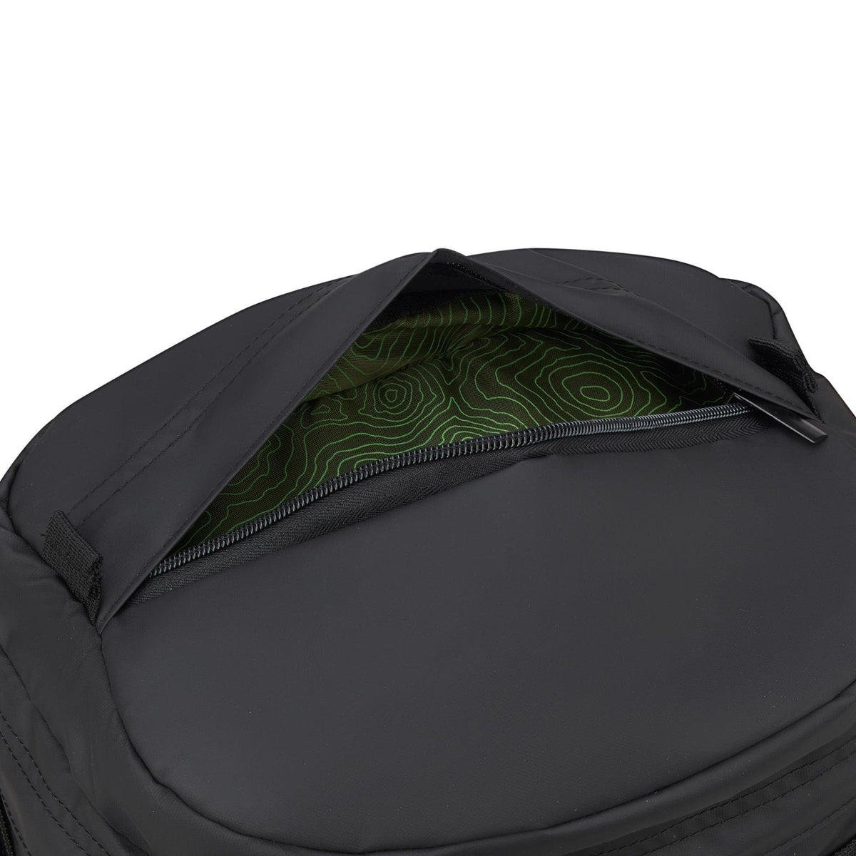 Jeep JS013C Cylindrical Laptop Travel Backpack, Black