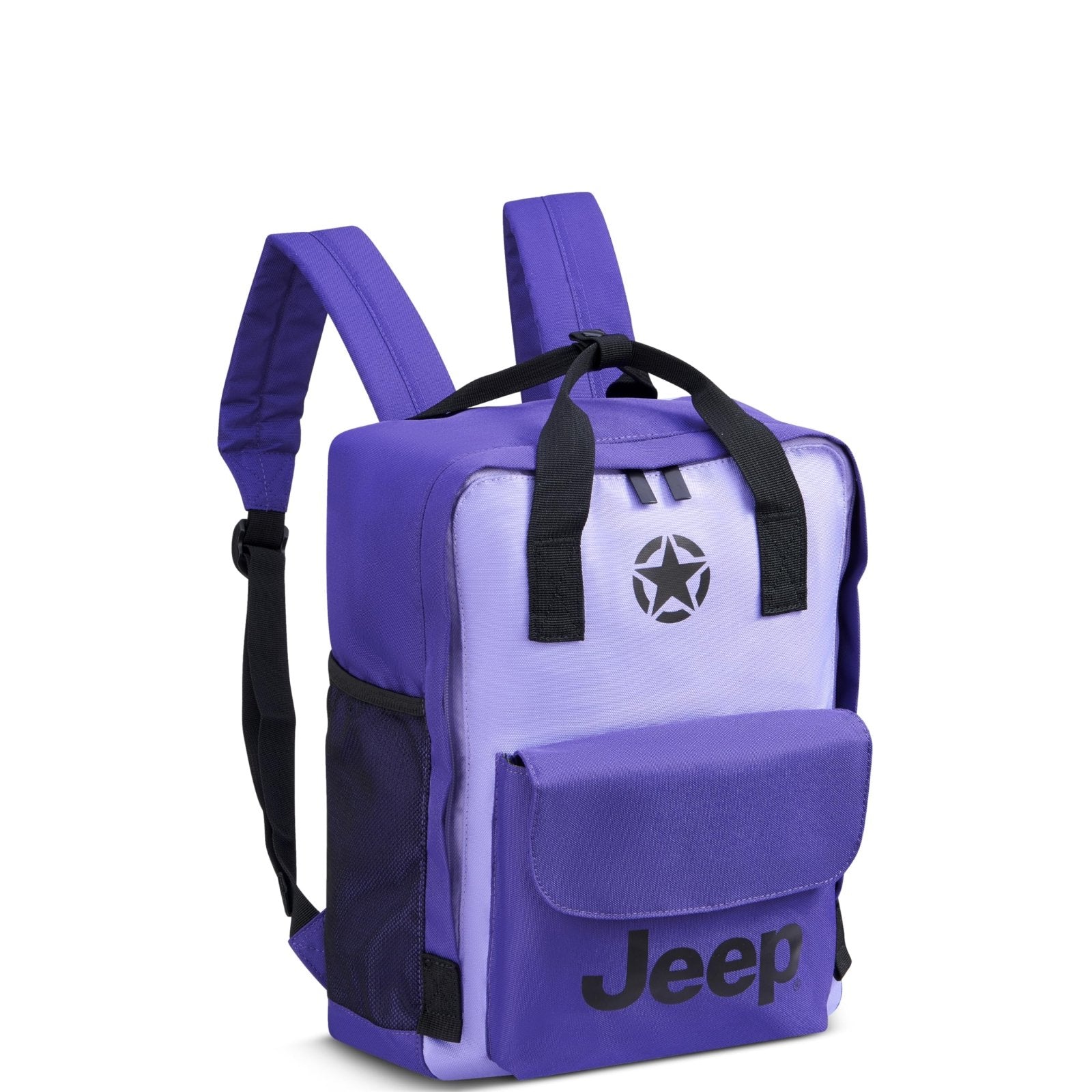 Jeep JS014D Tote Laptop Travel Backpack, Purple