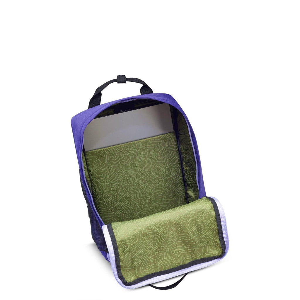 Jeep JS014D Tote Laptop Travel Backpack, Purple