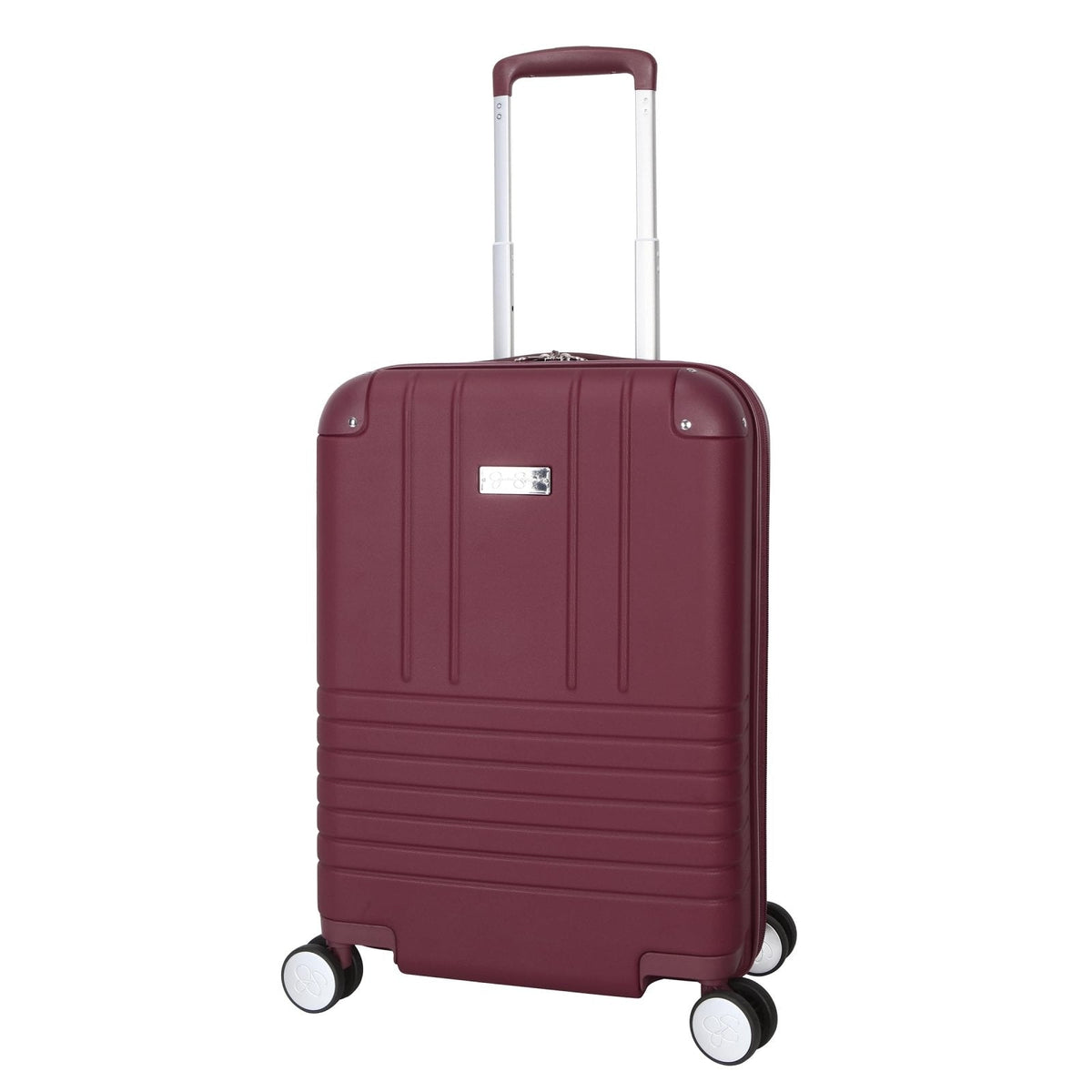 Jessica Simpson Countryside 21" Expandable 8-Wheel Spinner Carry On Luggage Suitcase, Burnt Russet