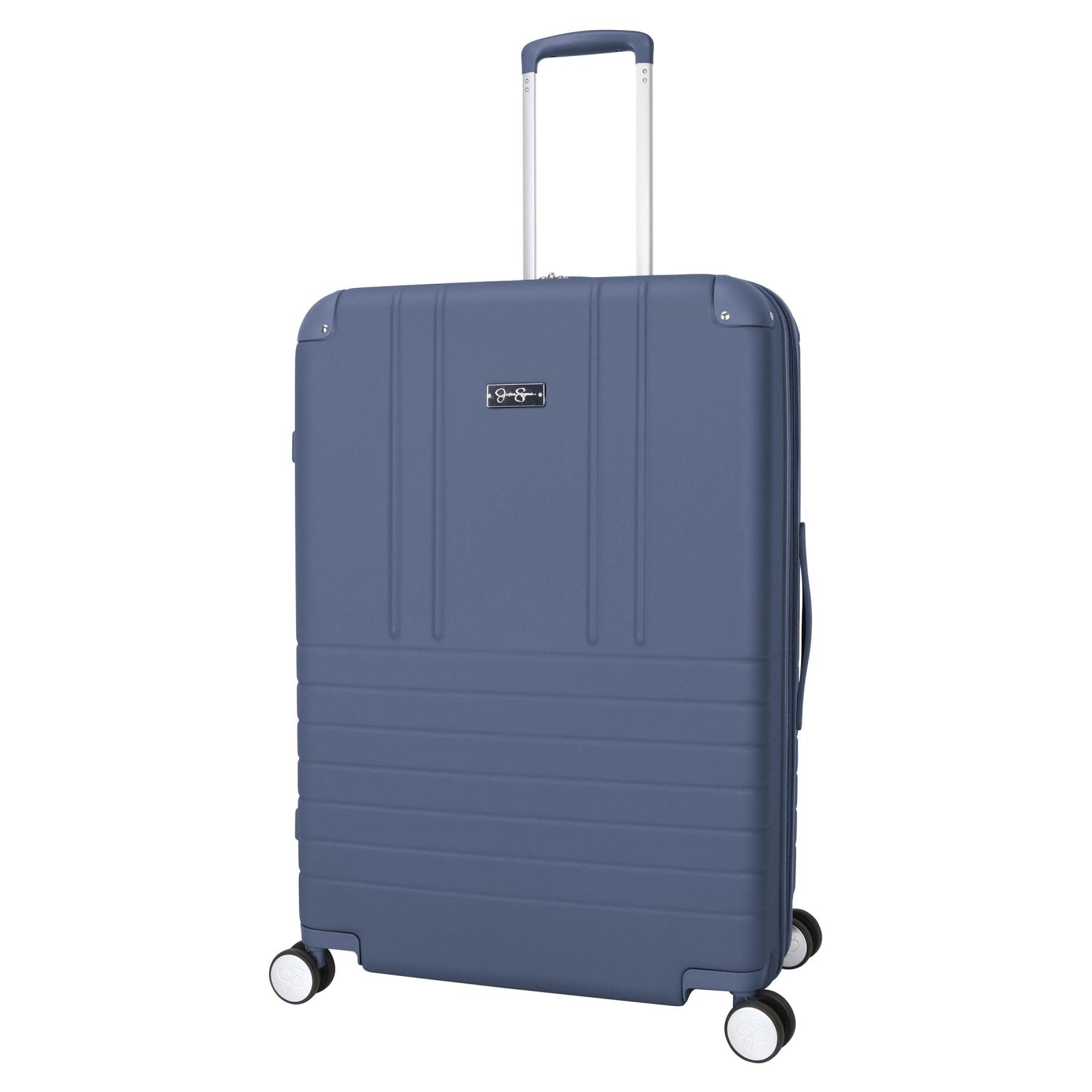 Jessica Simpson Countryside 30" Expandable 8-Wheel Spinner Large Checked Luggage Suitcase, Oceanview