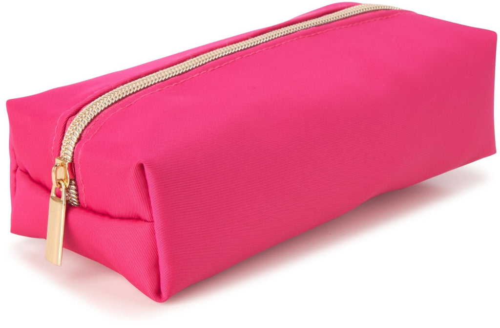 Juicy Couture Black Makeup Bag Cosmetics Organizer Travel Essentials Weekender Velour Rhinestone Gold Trim