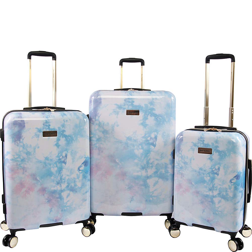 Juicy Couture Sadie 3-piece Hardside Spinner Luggage Set Luggage Set, Purple