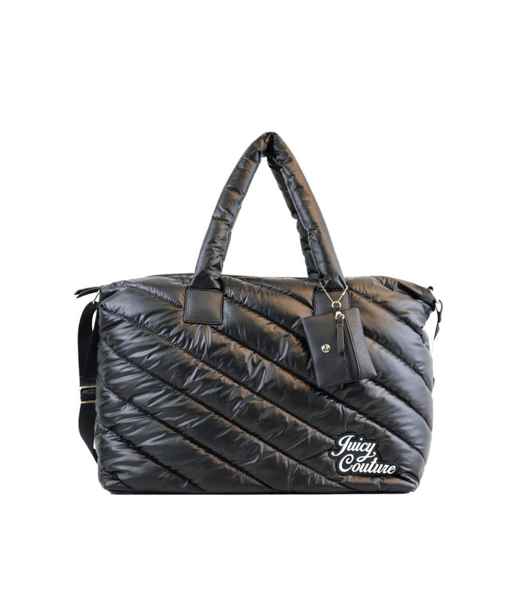 Juicy Couture Snow Bunny Weekender Licorice One Size