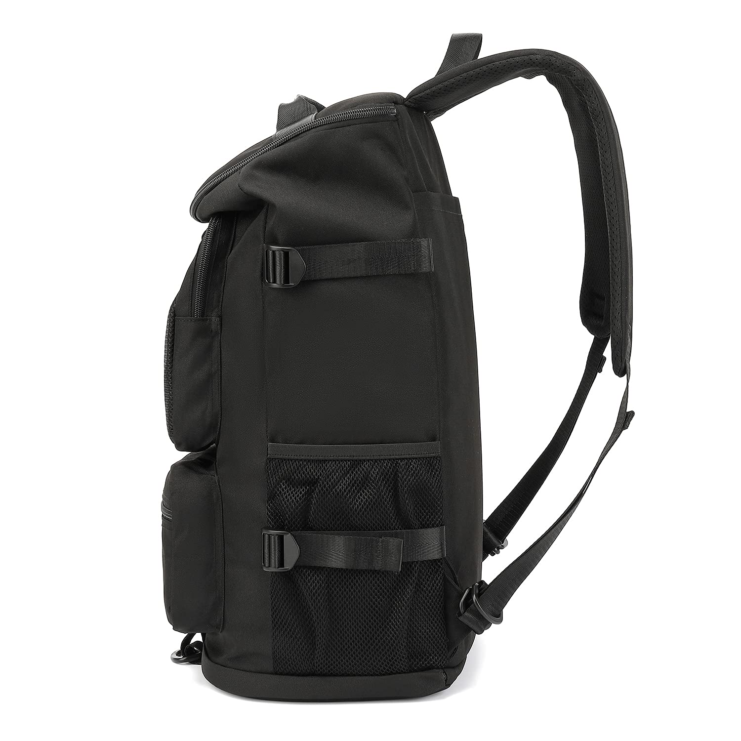 Kalesi Gym Duffle Bag Backpack 4 - Way Waterproof with Shoes Compartment for travel Sport Hiking laptop (Black)