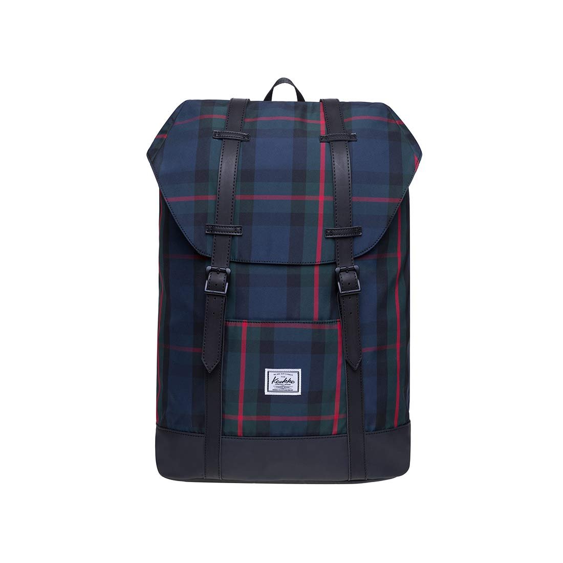 KAUKKO Lightweight Outdoor Daypack,Casual Travel Backpack Laptop backpack for 15" (6-13-black)
