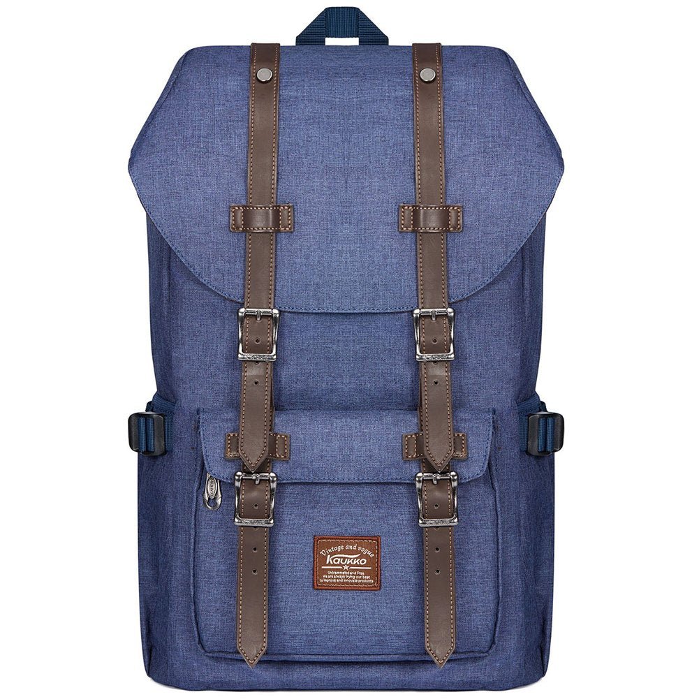 KAUKKO Travel Laptop Backpack Outdoor Rucksack Causal backpack Fits 15.6"(Oxford Blue)