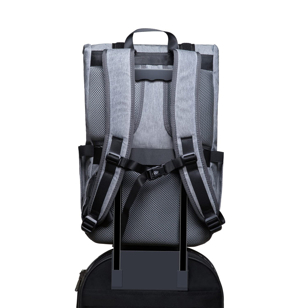KAUKKO Travel Laptop Backpack, Outdoor Rucksack,Casual backpack Fits 15.6" (23 - GREY)