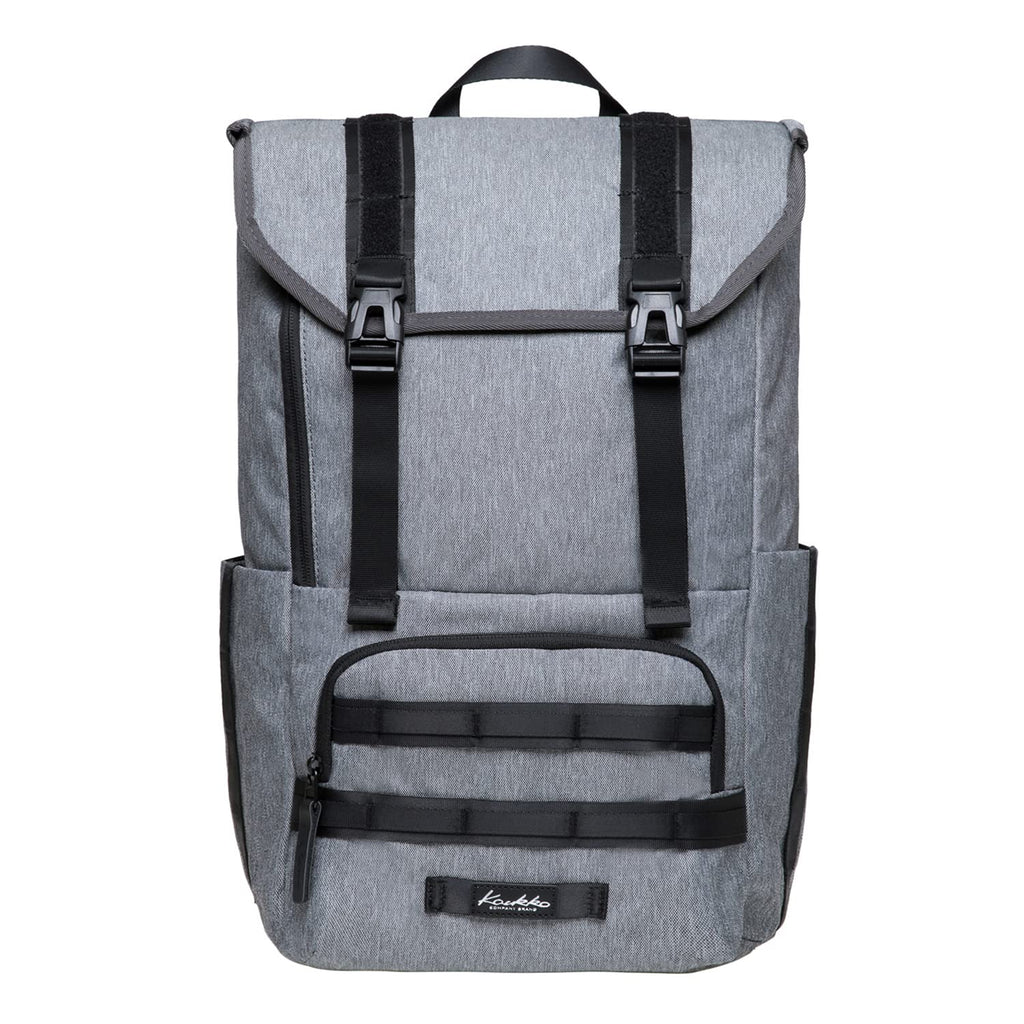 KAUKKO Travel Laptop Backpack, Outdoor Rucksack,Casual backpack Fits 15.6" (23-GREY)