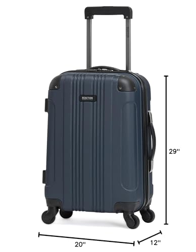 Kenneth Cole REACTION Out of Bounds Lightweight Hardshell 4 - Wheel Spinner Luggage, Naval, 2 - Piece Set (20" & 28")