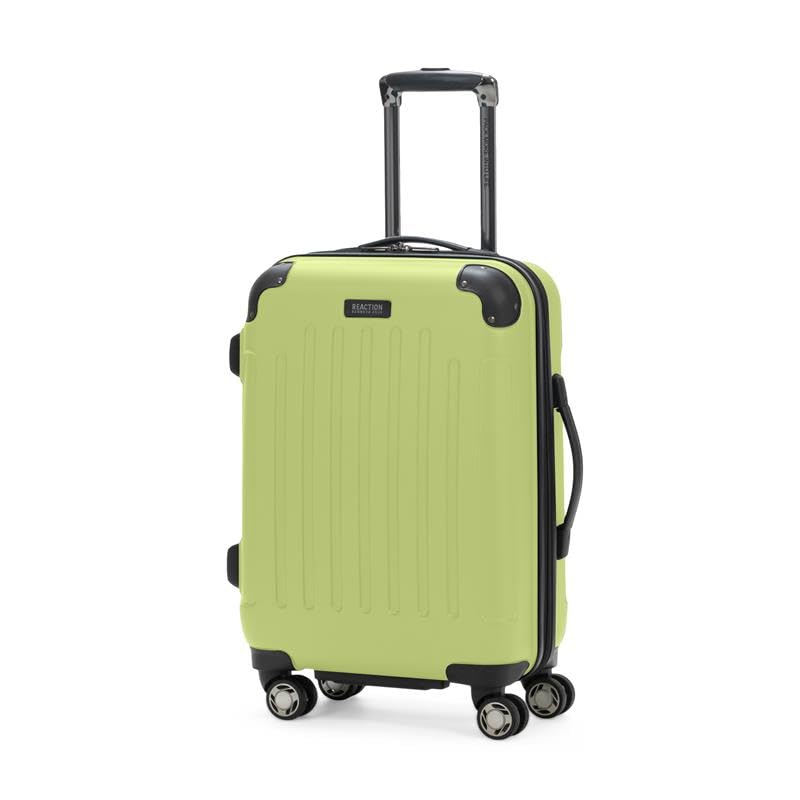 Kenneth Cole REACTION Renegade Luggage Expandable 8-Wheel Spinner Lightweight Hardside Suitcase, Sunny Lime, 20-Inch Carry On