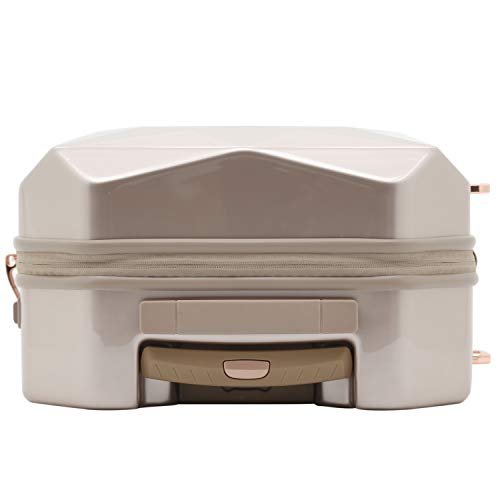 kensie Women's Gemstone Luggage Set, Rose Gold, 20 - Inch Carry - On
