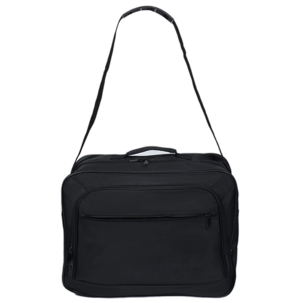KT20 17x10x9” Carry On Bag For United Airlines Travel Bag - 28L Max Sized Underseat Carry On for Airplanes - Shoulder Gym Duffle Bag for Men and Women Travel Accessories - Black Luggage
