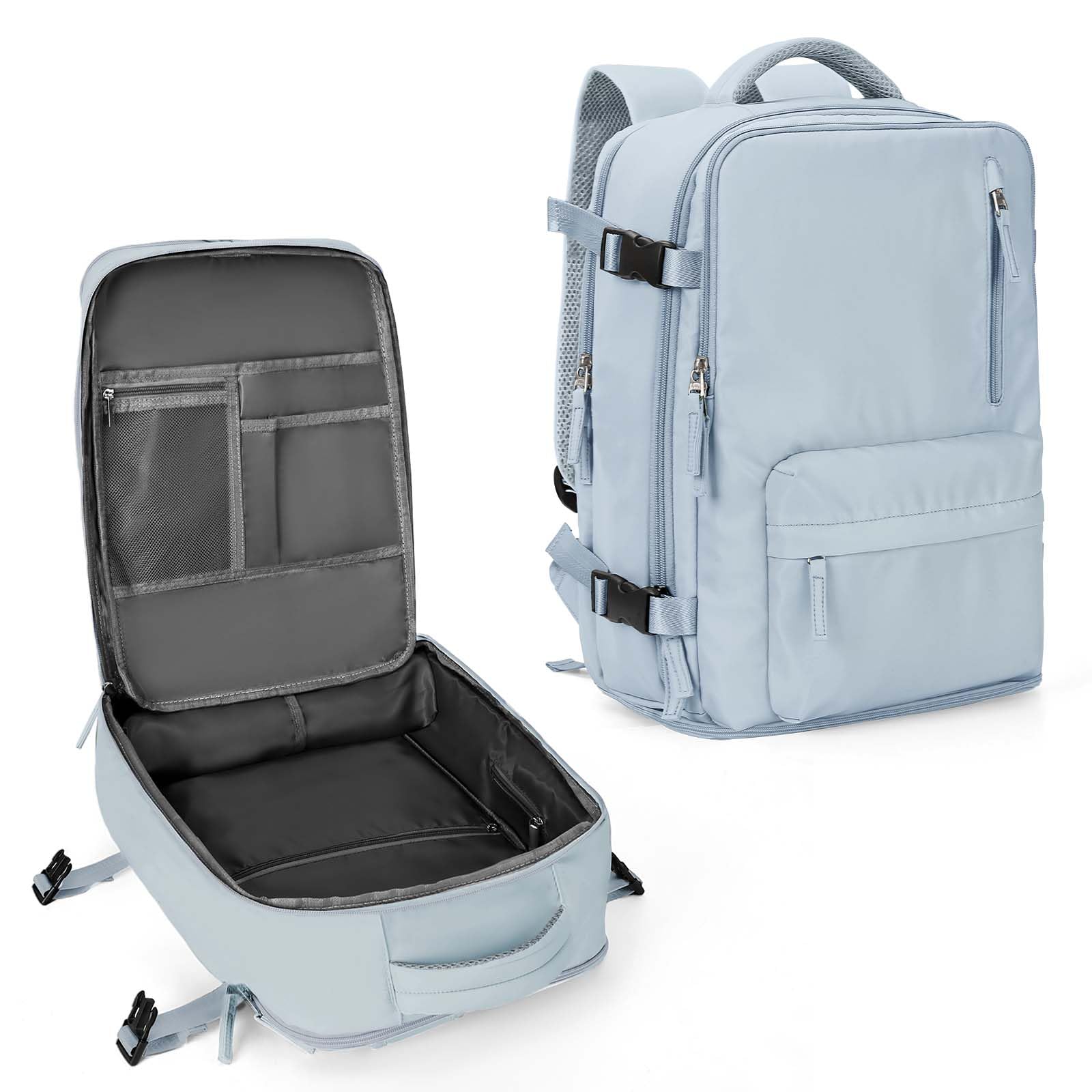 Large Travel Backpack Carry on Flight Approved Airplanes Laptop Work Business Weekender Bag Personal item backpack Backpack for Women Men Mochila de Viaje