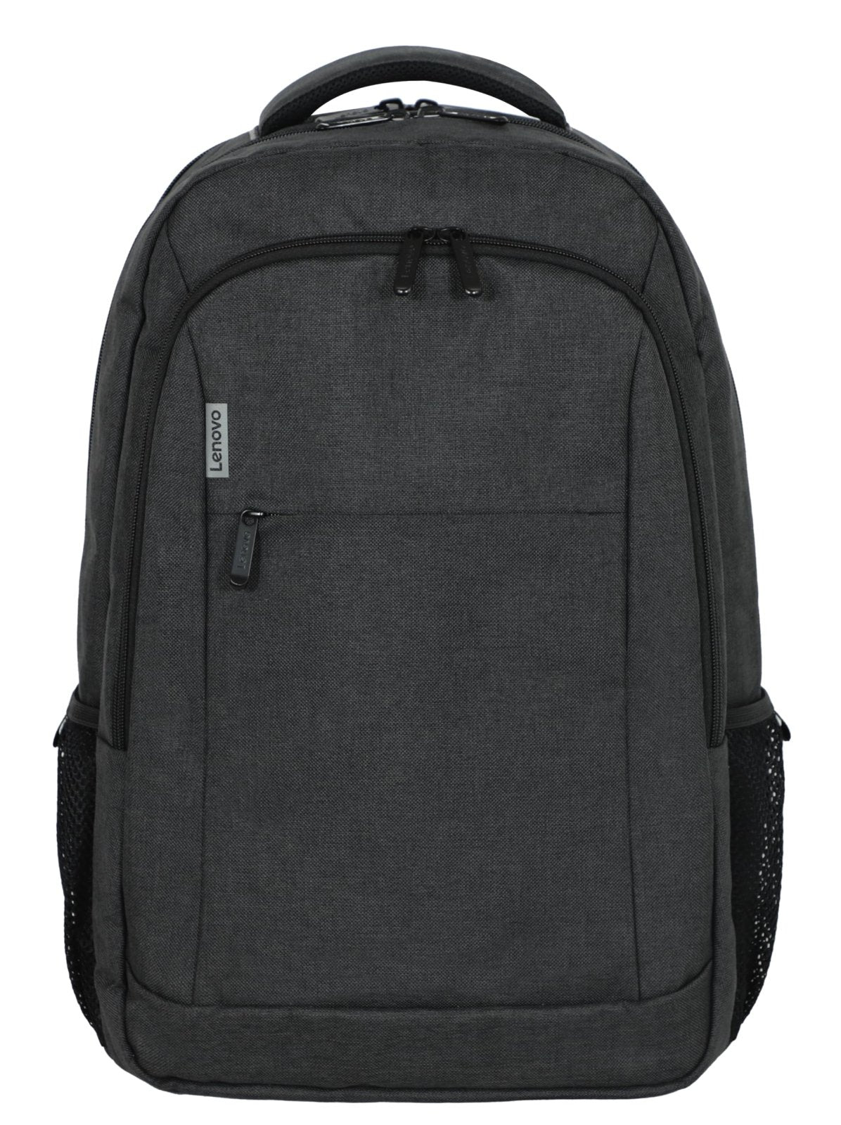 Lenovo B325 Laptop Backpack 35L – Anti-Theft, Water-Resistant, USB Charging Port, Fits 16-Inch Laptops, 2 Compartments, Luggage Strap, Travel Backpack for Work, School, Men & Women, Black