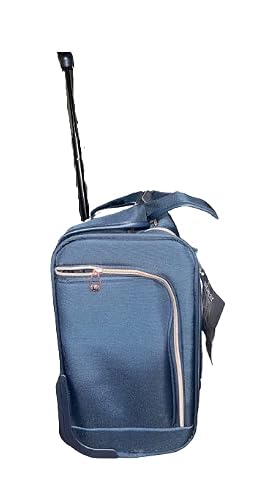 LONDON FOG Bromley 15-Inch Under The Seat Bag,Navy Blue