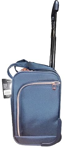 LONDON FOG Bromley 15-Inch Under The Seat Bag,Navy Blue