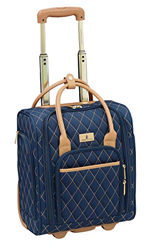LONDON FOG Queensbury 15 Verticle Under The Seat Bag, Navy