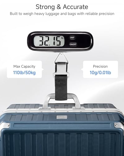 LUGGEX Luggage Weight Scale, Suitcase Scale, Luggage Scale Travel Digital
