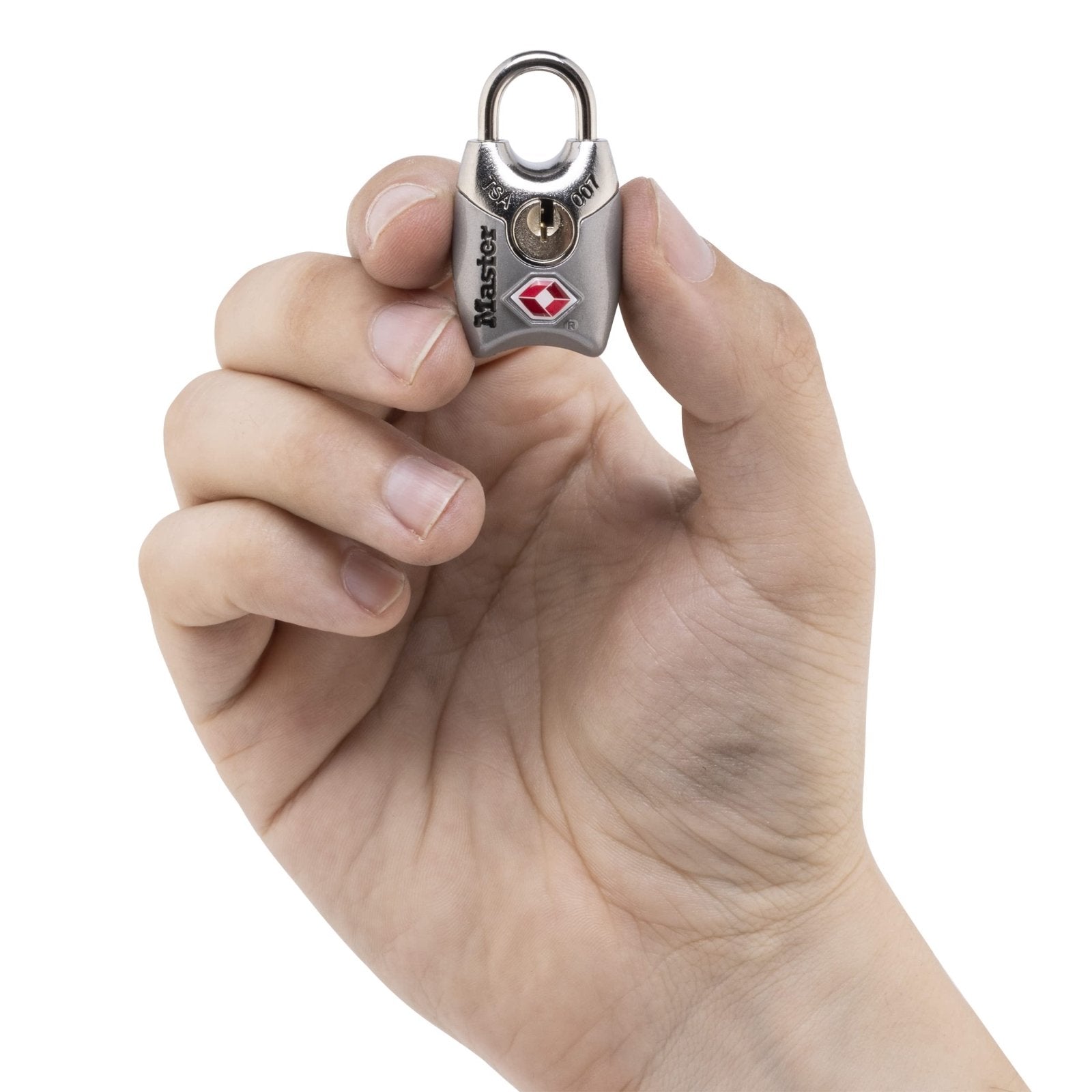 Master Lock 4689Q TSA Approved Luggage Lock, 4 Pack, Colors May Vary