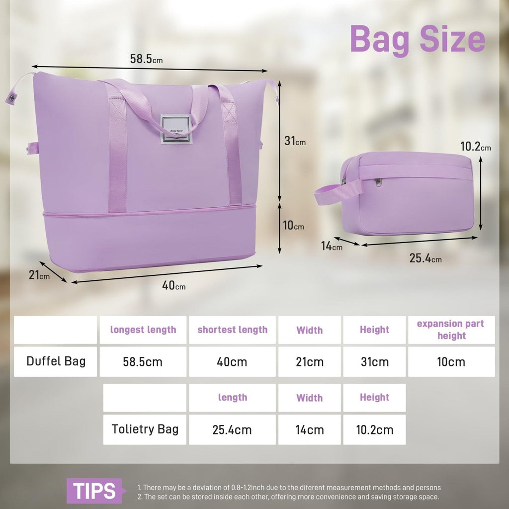 Merax Hardshell Luggage Sets 6 Piece with 2 Bags,Carry on Suitcase with Handle Password Lock Double Spinner Wheels, Lightweight 16"+20"+24"+28" Luggages, Pink Purple