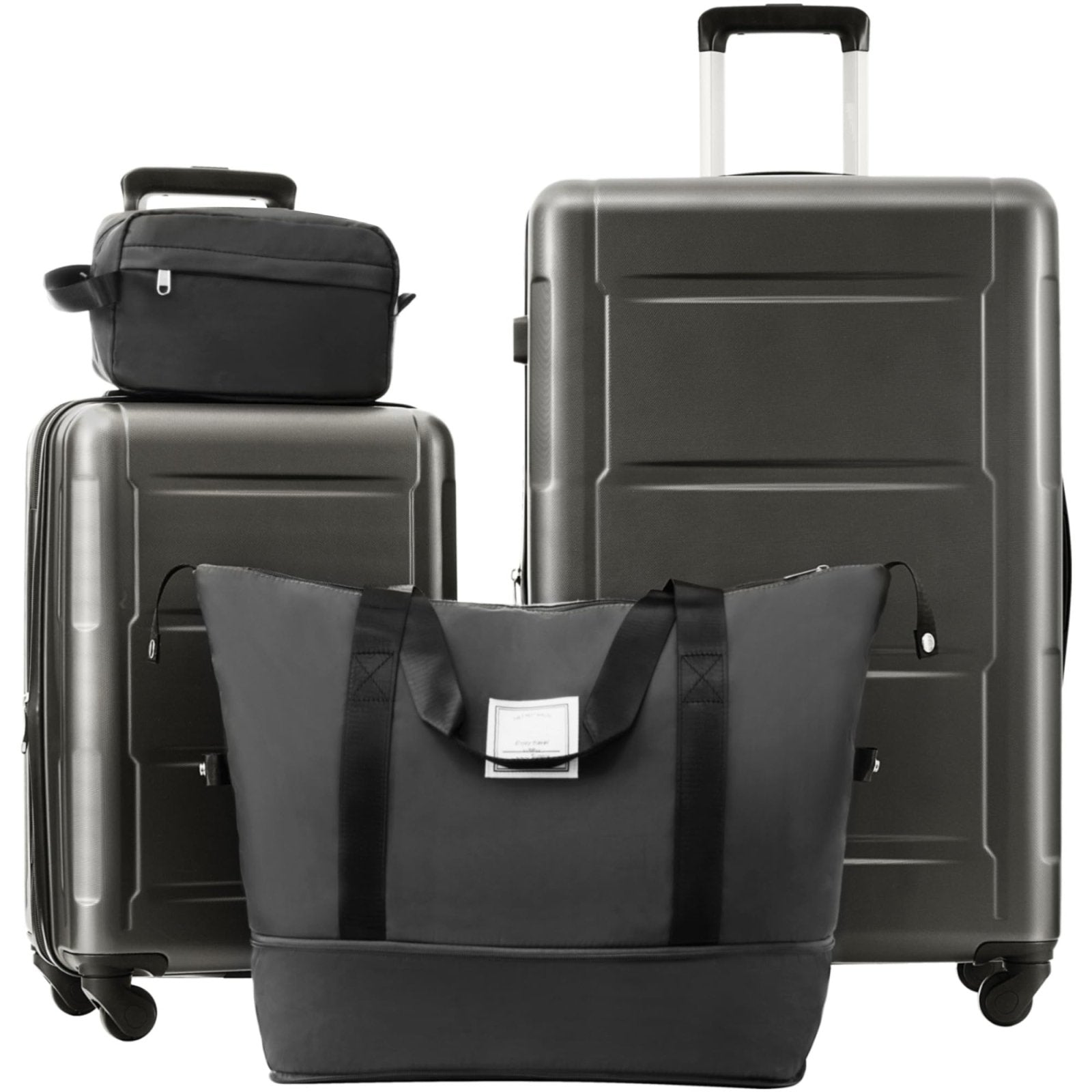 Merax Luggage Sets 20/28 Inch Suitcase Sets with TSA Lock Hardshell Luggage with Bags