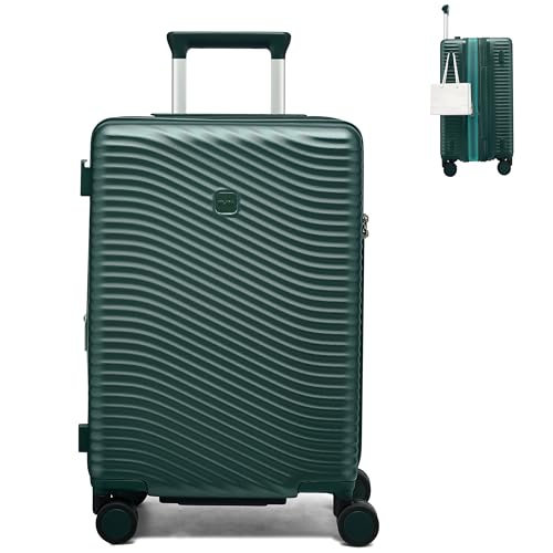MILADA Carry On Luggage Expandable 20 Inch Hard Shell Suitcases with Wheels