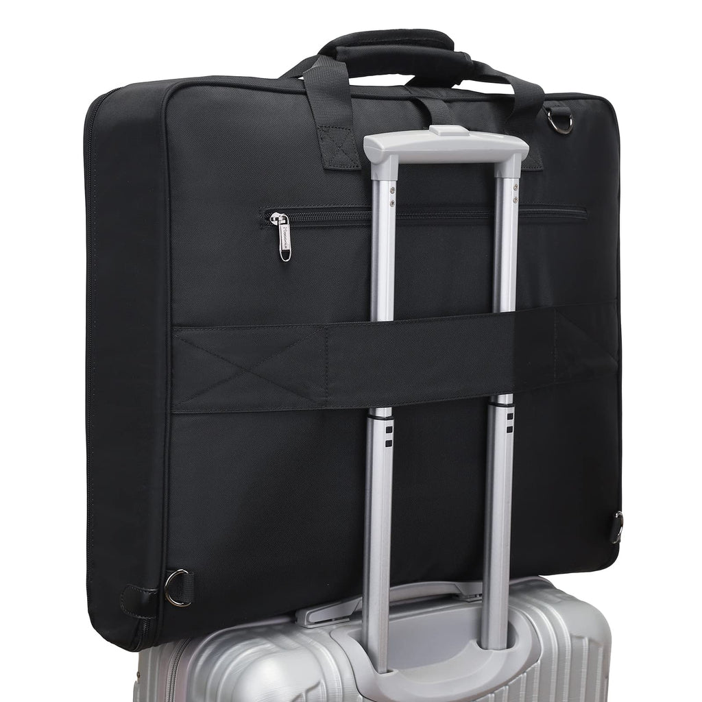 Modoker Carry On Garment Bags for Travel Hanging Clothes Suit Bag Luggage Organizer, Foldable Suit Carrier Gift for Men Women