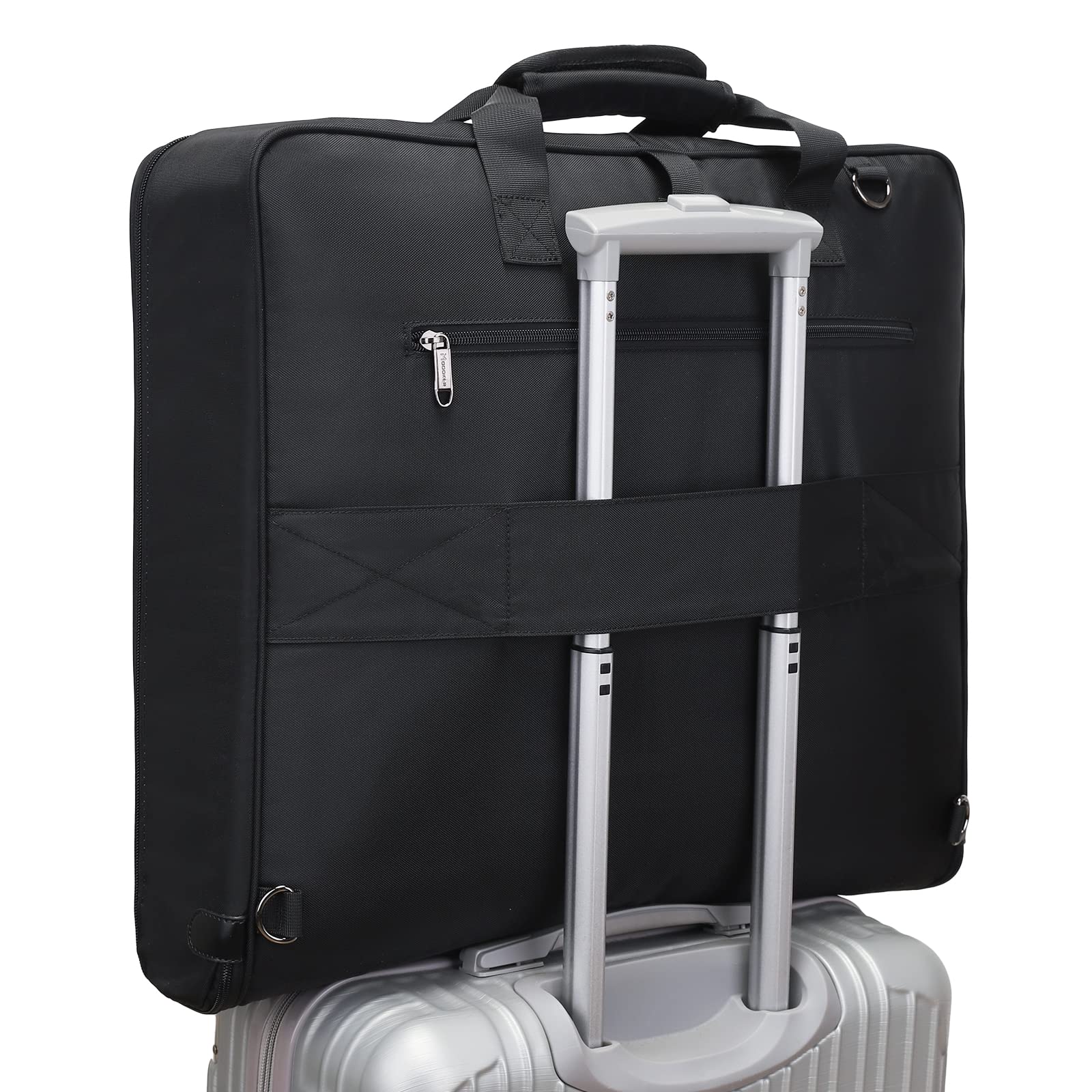 Modoker Carry On Garment Bags for Travel Hanging Clothes Suit Bag Luggage Organizer, Foldable Suit Carrier Gift for Men Women