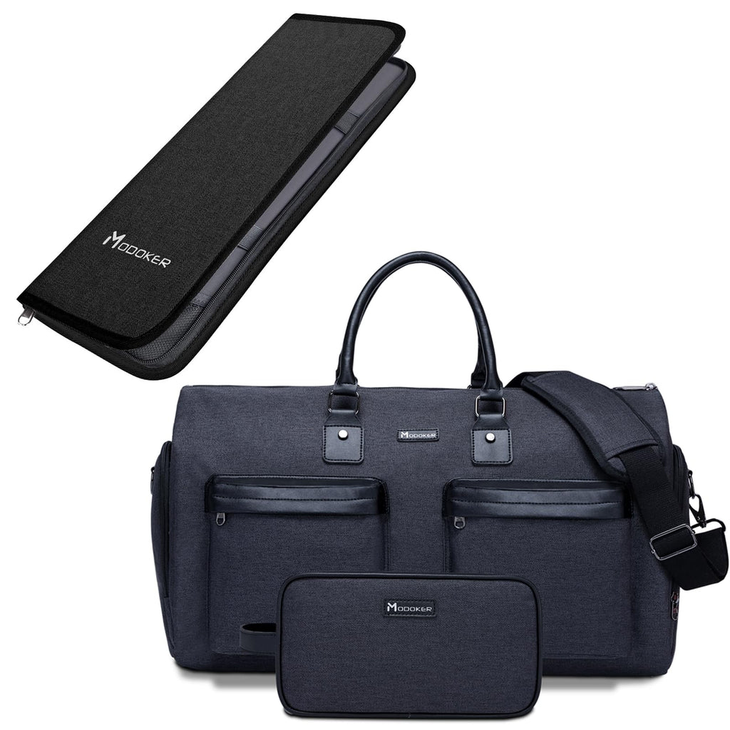 Modoker Convertible Garment Duffel Bag and Tie Case Bag