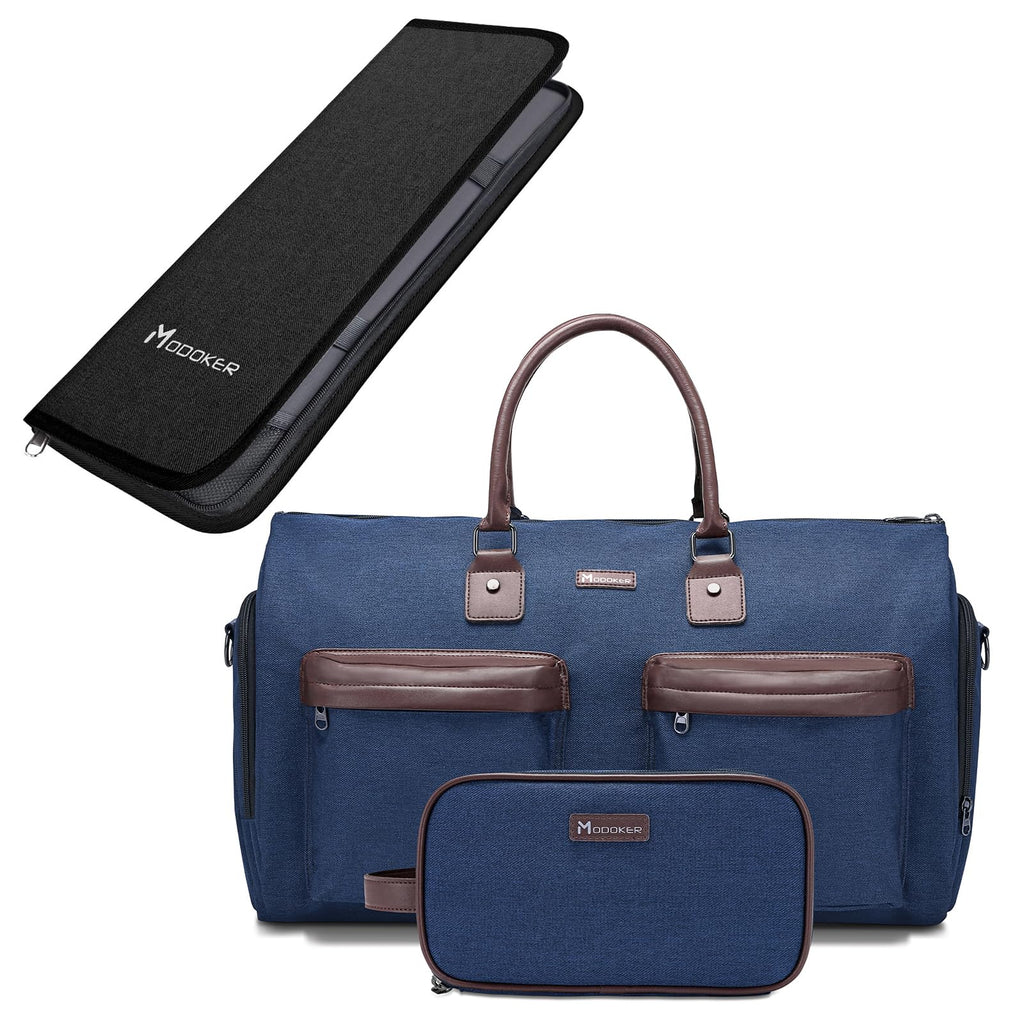 Modoker Convertible Garment Duffel Bag and Tie Case Bag