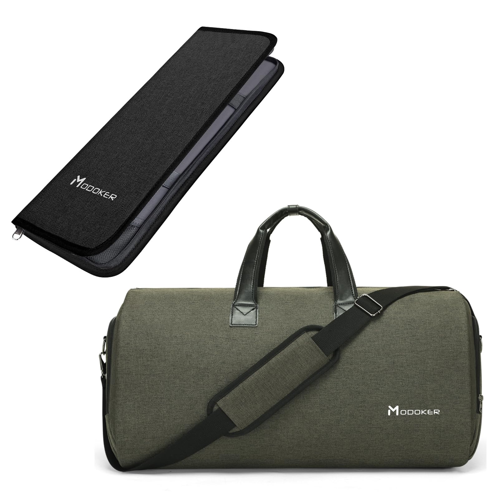 MODOKER Tie Case Bag and Convertible Garment Duffel Bag