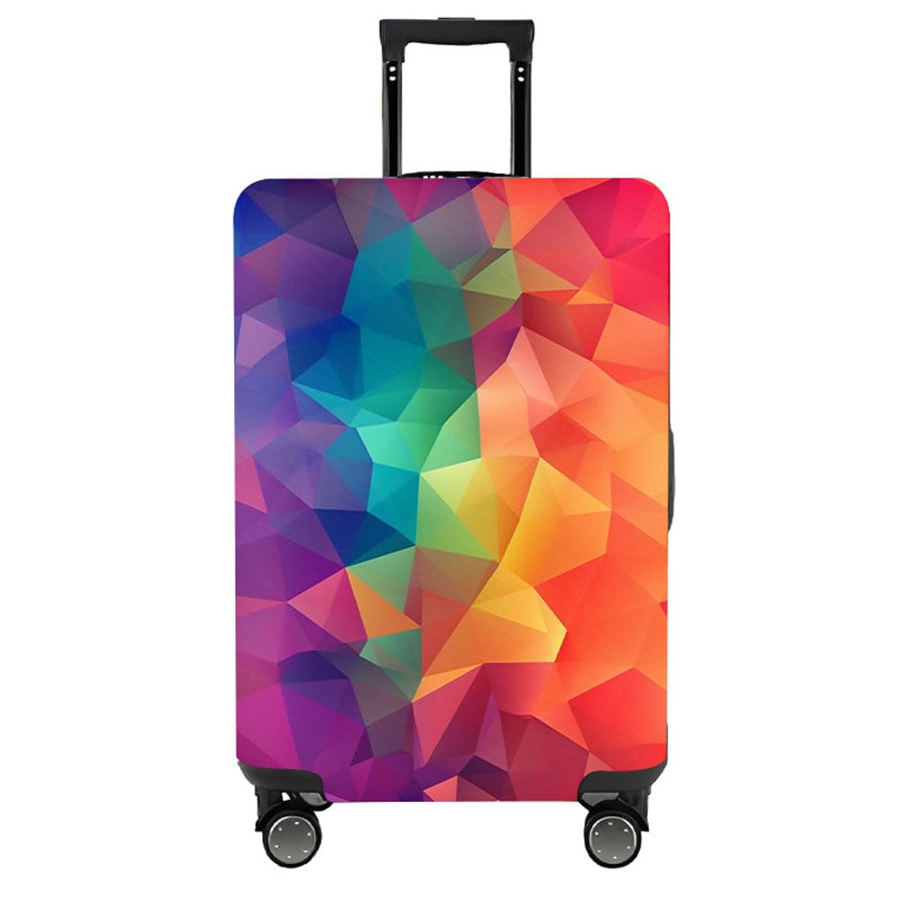 MosaiRudo Travel Luggage Covers For Suitcase Tsa Approved,Suitcase Cover Protector Fit 18-32 Inch Luggage Travel Accessories (T2483, L)
