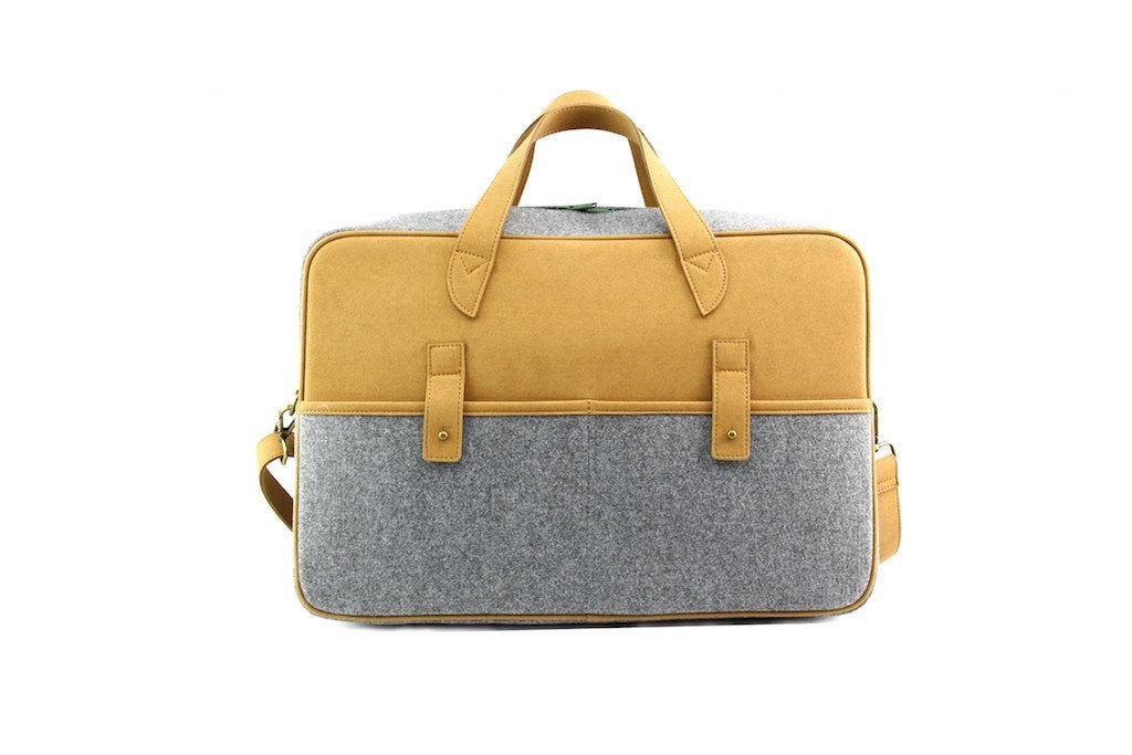 M.R.K.T. Martin 222190b Carry On Luggage, Elephant Grey/White Oak, One Size