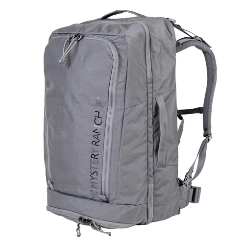 Mystery Ranch Mission Rover 45 Backpack – Duffel Bag with Side Handle, Lockable Zippers & Padded Laptop Sleeve– Shadow