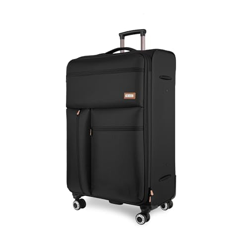 New York XPress 30'' Suitcase w/Double Spinner Wheels,TSA LOCK,Expandable