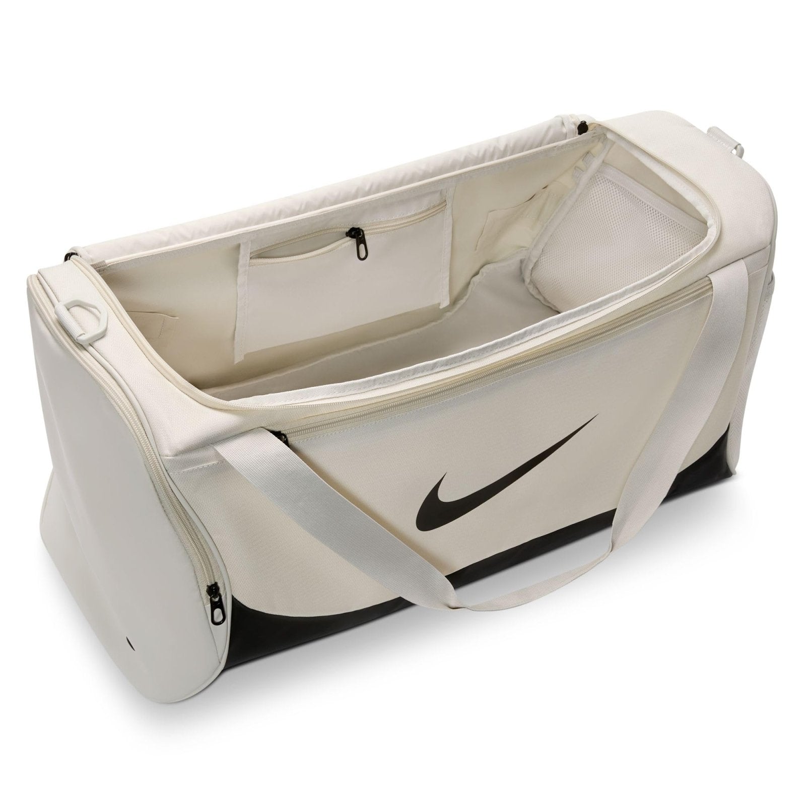 Nike Brasilia Duffel (Medium), Light Bone/Black/Black, MISC