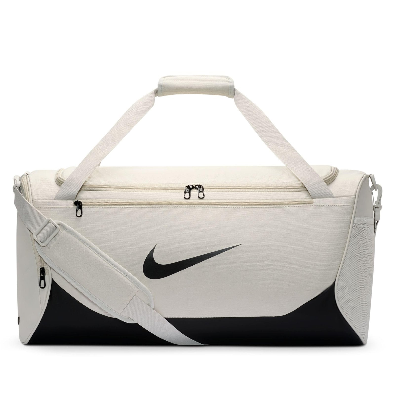 Nike Brasilia Duffel (Medium), Light Bone/Black/Black, MISC