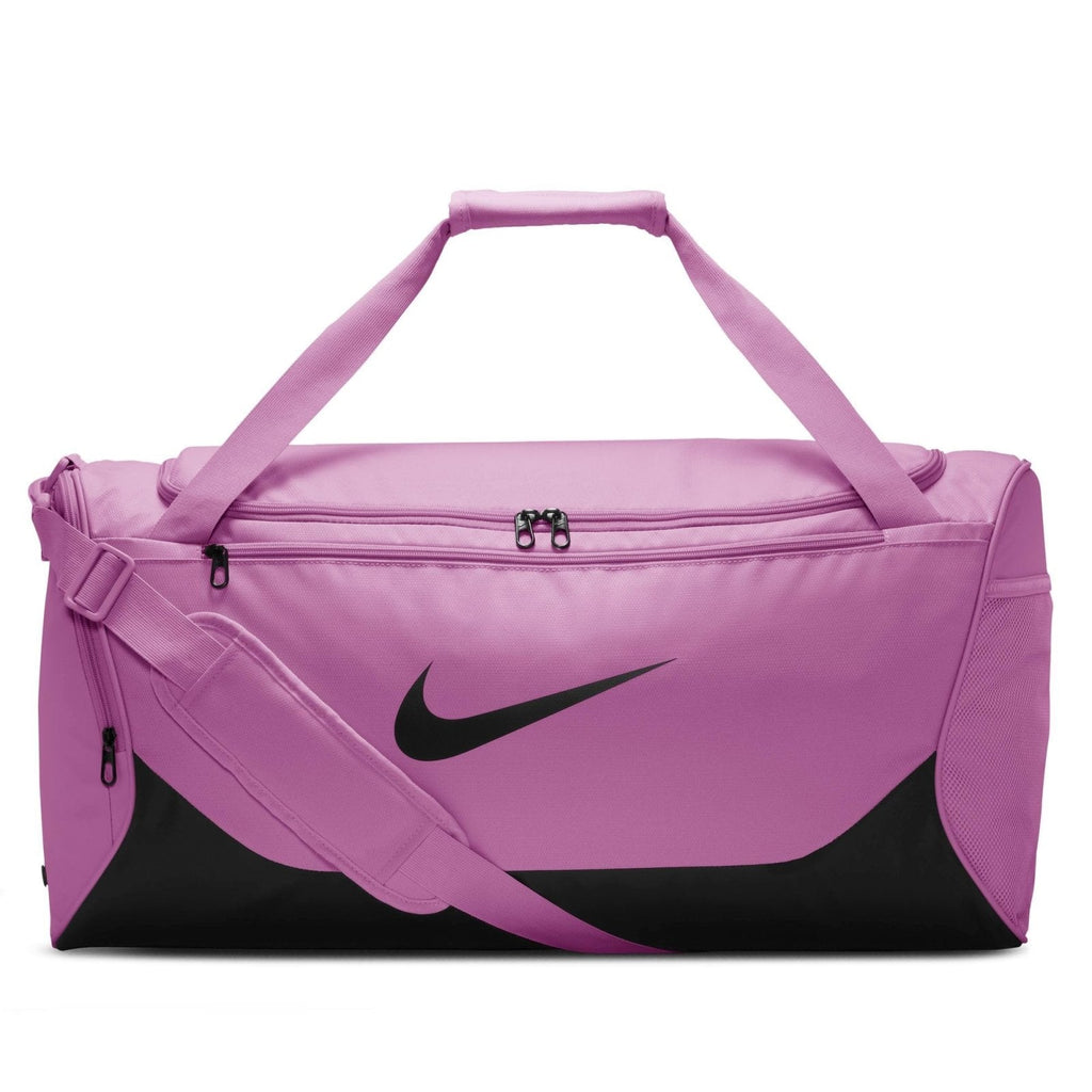 Nike Brasilia Duffel (Medium), Light Magenta/Black/White, MISC