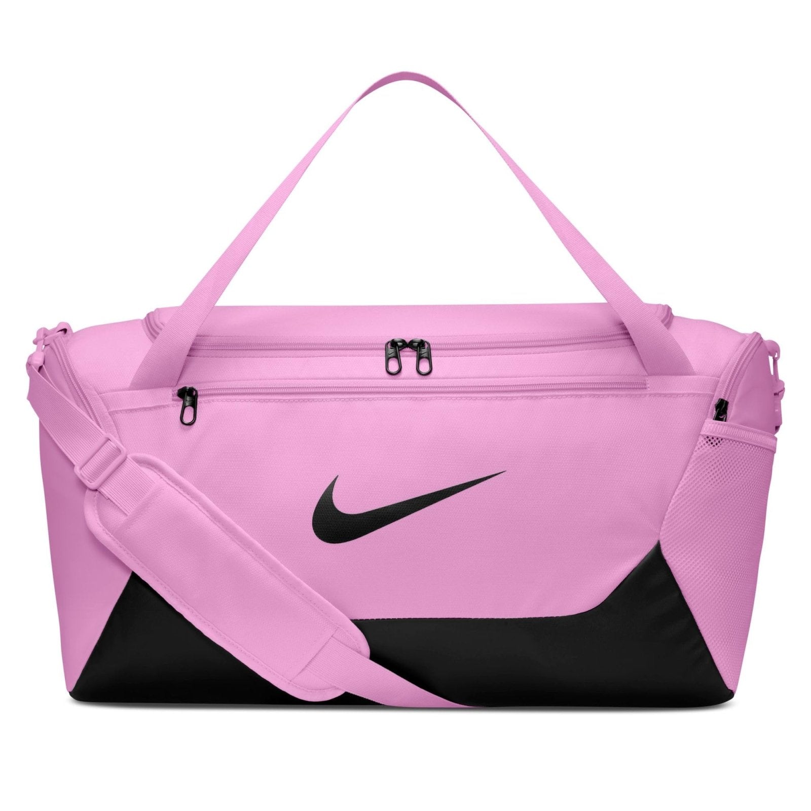Nike Brasilia Duffel (Small), Light Magenta/Black/Black, MISC