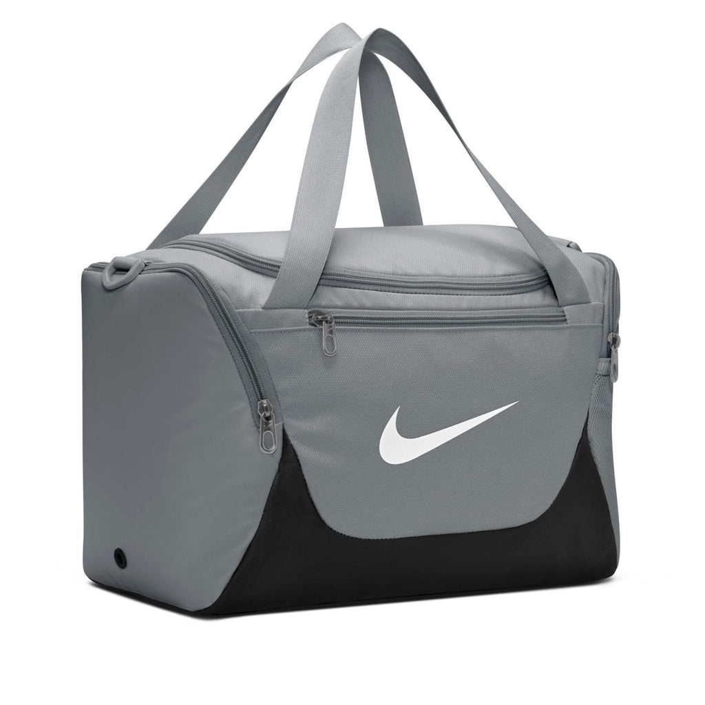 Nike Brasilia Duffel (X - Small), Smoke Grey/Black/White, MISC