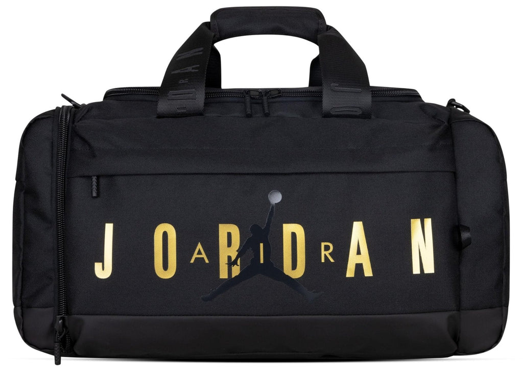 Nike Jordan Duffel Bag (46 L) VELOCITY DUFFLE SM0920-K5X, black/gold