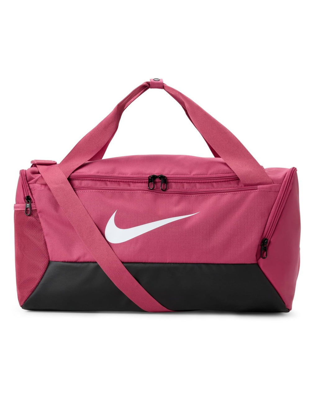 Nike Unisex Brasilia Training Duffel Bag (Small, 41L), Sweet Beet/Black/White, MISC