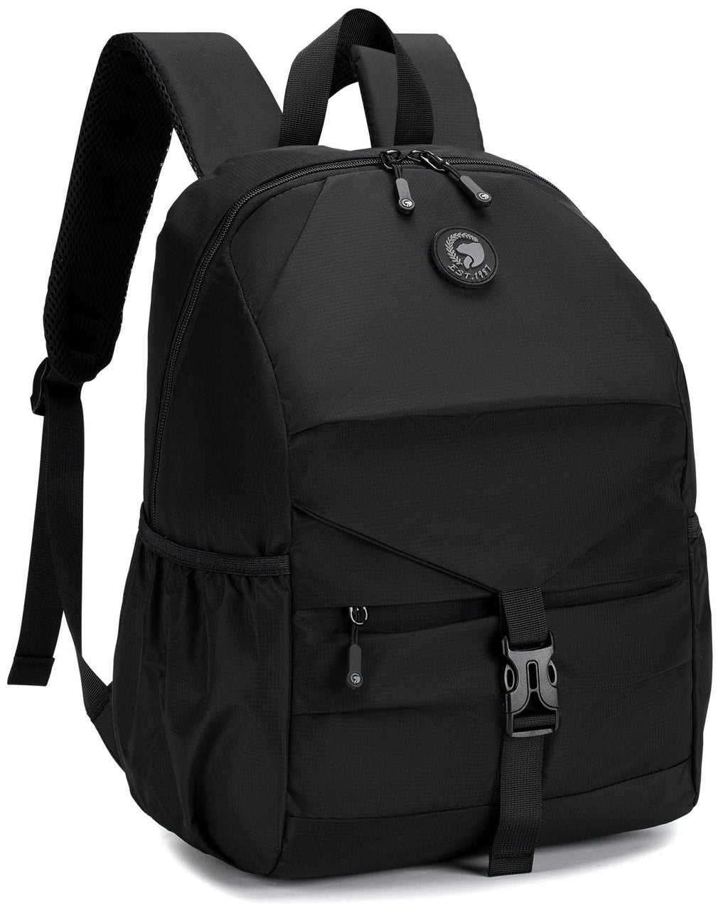 Nixjoro Personal Item Bag 17x10x9 40x30x20 cm Travel Bag Lightweight Underseat Luggage Bag Mochila Para Viaje En Avion for Men Women (Black)