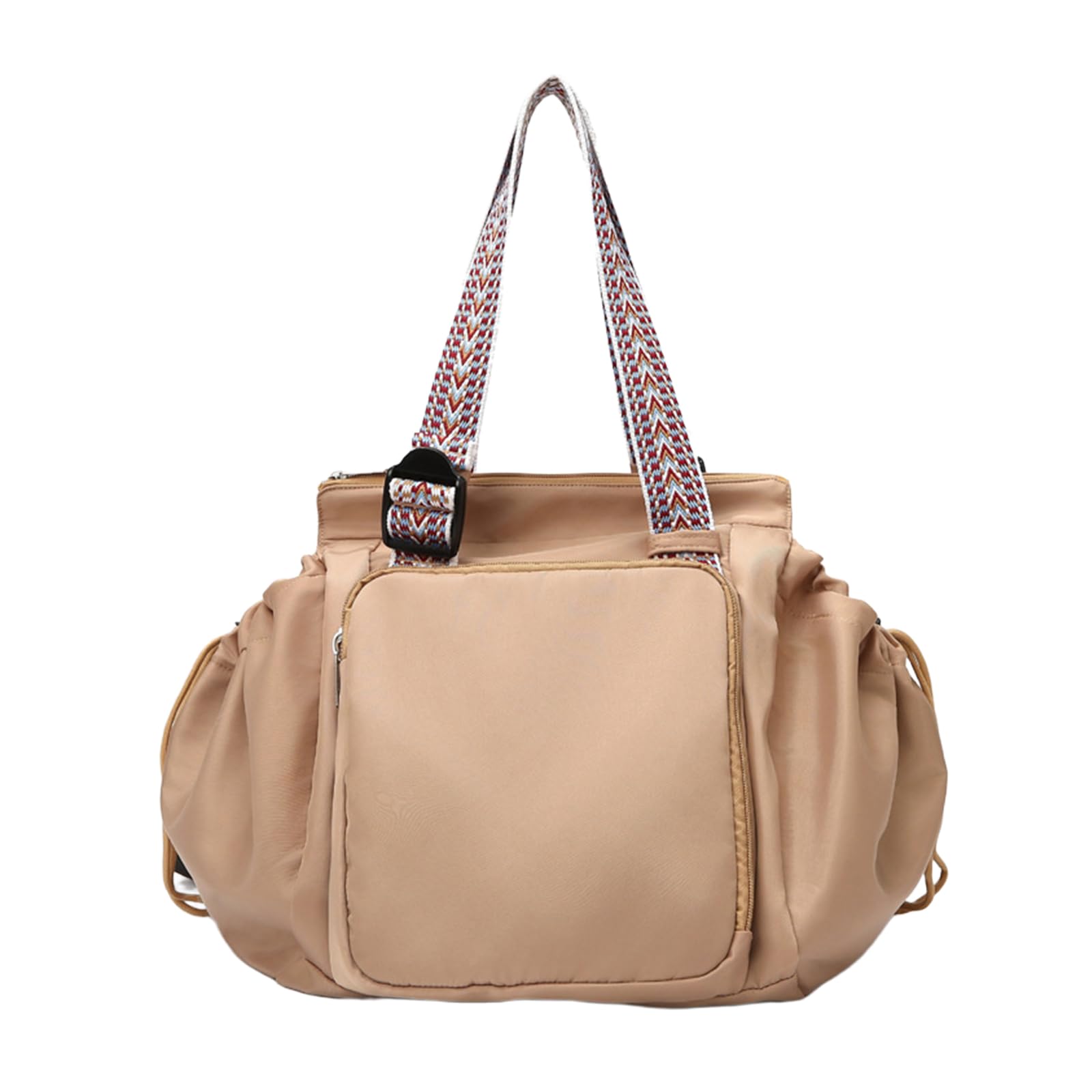 NPJGKY Multifunctional Travel Organizer Bag for Ladies - Doubles as a Stylish Backpack, Crossbody and Shoulder Bag, Boasts Great Storage Capacity(Khaki)