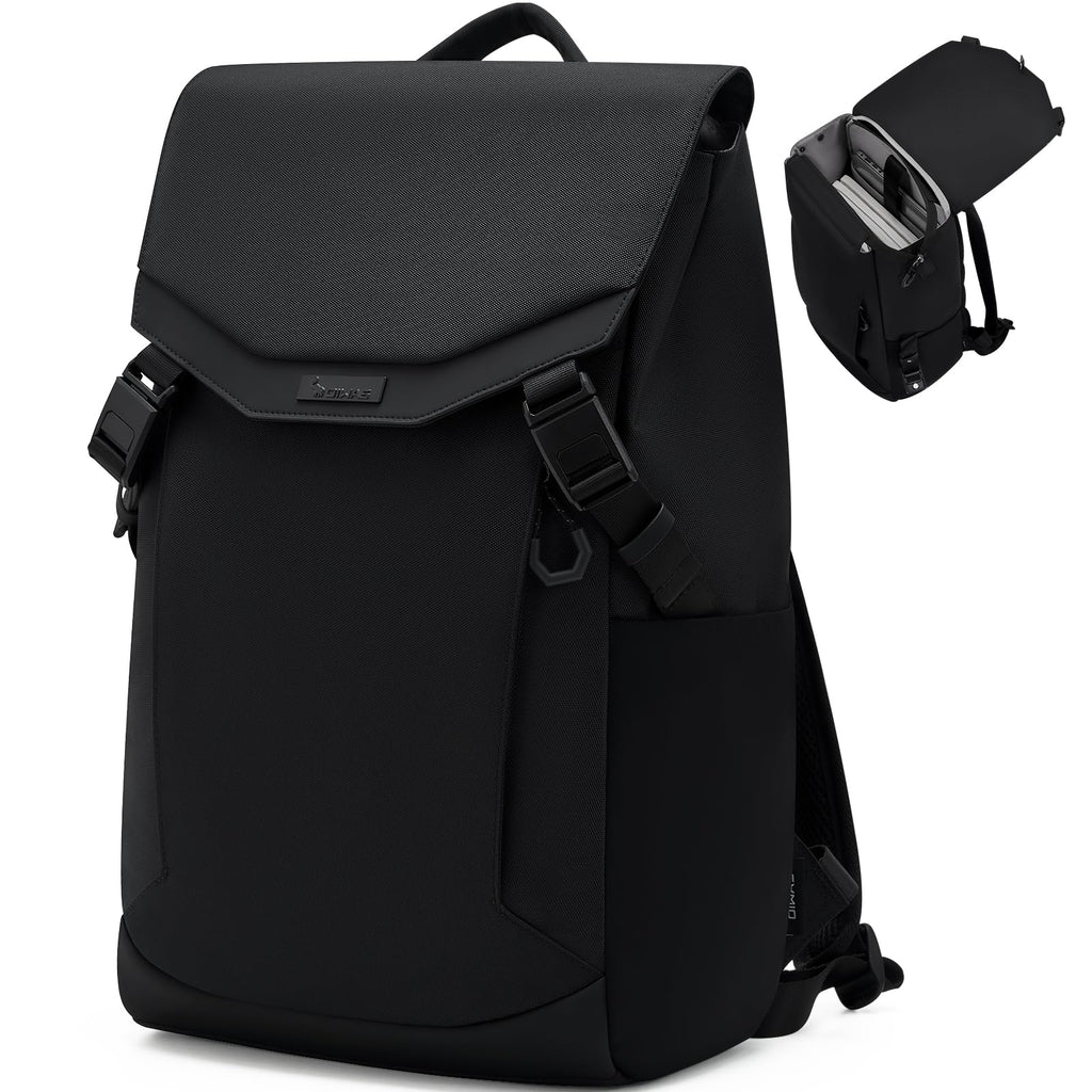 OIWAS Backpack for Men, 16 Inch Laptop Backpack for Men with Magnetic Buckle, Water-Resistant Travel Laptop Backpack